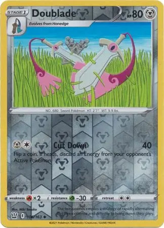 Doublade 106/163 (SWSH05: Battle Styles)  - Reverse Holofoil | Good Games Morley