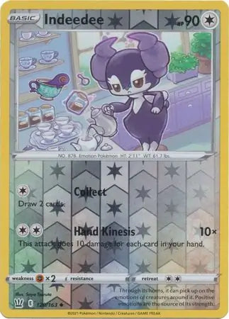 Indeedee 120/163 (SWSH05: Battle Styles)  - Reverse Holofoil | Good Games Morley