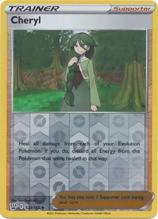 Cheryl 123/163 (SWSH05: Battle Styles)  - Reverse Holofoil | Good Games Morley