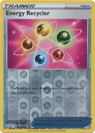 Energy Recycler 124/163 (SWSH05: Battle Styles)  - Reverse Holofoil | Good Games Morley