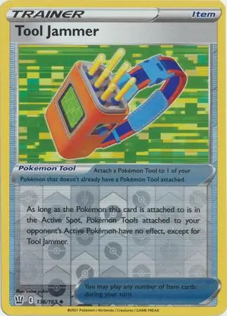 Tool Jammer 136/163 (SWSH05: Battle Styles)  - Reverse Holofoil | Good Games Morley