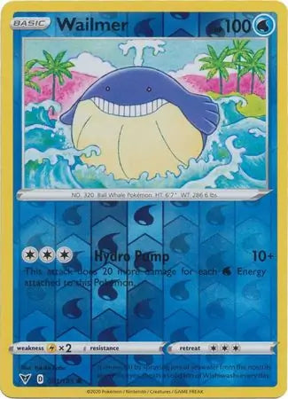 Wailmer 031/185 (SWSH04: Vivid Voltage)  - Reverse Holofoil | Good Games Morley