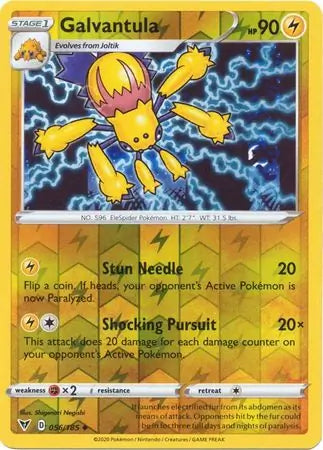 Galvantula 056/185 (SWSH04: Vivid Voltage)  - Reverse Holofoil | Good Games Morley