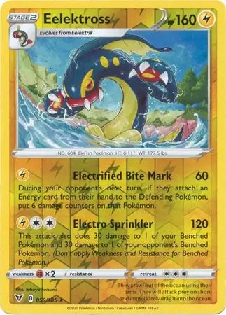 Eelektross 059/185 (SWSH04: Vivid Voltage)  - Reverse Holofoil | Good Games Morley