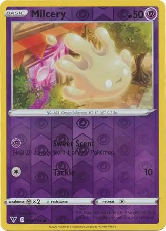 Milcery 080/185 (SWSH04: Vivid Voltage)  - Reverse Holofoil | Good Games Morley