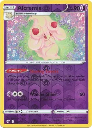 Alcremie 081/185 (SWSH04: Vivid Voltage)  - Reverse Holofoil | Good Games Morley