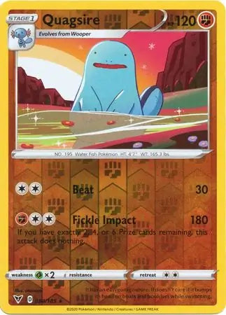 Quagsire 084/185 (SWSH04: Vivid Voltage)  - Reverse Holofoil | Good Games Morley