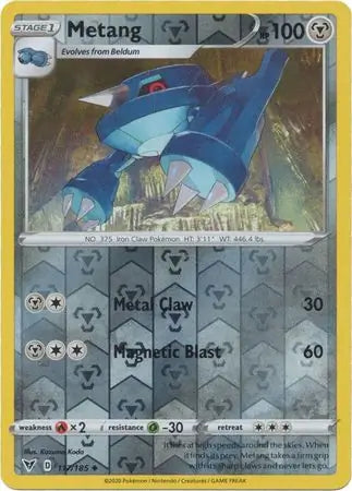 Metang 117/185 (SWSH04: Vivid Voltage)  - Reverse Holofoil | Good Games Morley