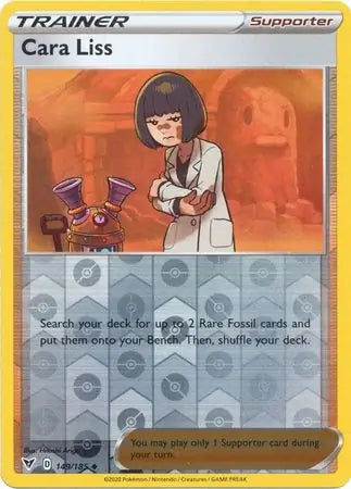 Cara Liss 149/185 (SWSH04: Vivid Voltage)  - Reverse Holofoil | Good Games Morley