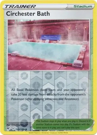 Circhester Bath 150/185 (SWSH04: Vivid Voltage)  - Reverse Holofoil | Good Games Morley