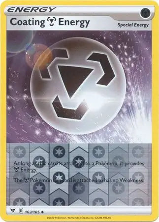 Coating Metal Energy 163/185 (SWSH04: Vivid Voltage)  - Reverse Holofoil | Good Games Morley