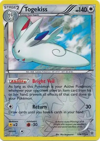 Togekiss 104/135 (Plasma Storm)  - Reverse Holofoil | Good Games Morley