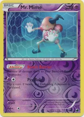 Mr. Mime 47/116 (Plasma Freeze)  - Reverse Holofoil | Good Games Morley