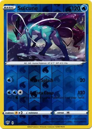 Suicune 037/189 (SWSH03: Darkness Ablaze)  - Reverse Holofoil | Good Games Morley