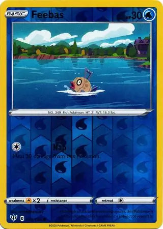 Feebas 038/189 (SWSH03: Darkness Ablaze)  - Reverse Holofoil | Good Games Morley