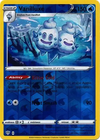 Vanilluxe 047/189 (SWSH03: Darkness Ablaze)  - Reverse Holofoil | Good Games Morley