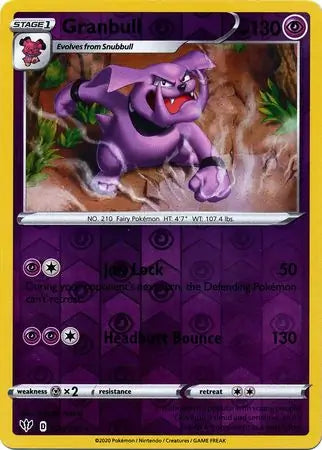 Granbull 071/189 (SWSH03: Darkness Ablaze)  - Reverse Holofoil | Good Games Morley