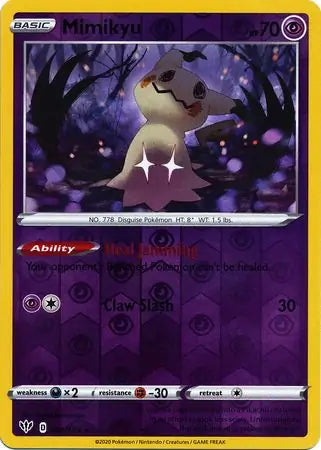 Mimikyu 081/189 (SWSH03: Darkness Ablaze)  - Reverse Holofoil | Good Games Morley