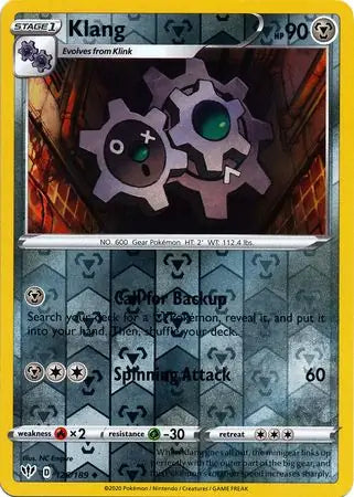 Klang 126/189 (SWSH03: Darkness Ablaze)  - Reverse Holofoil | Good Games Morley