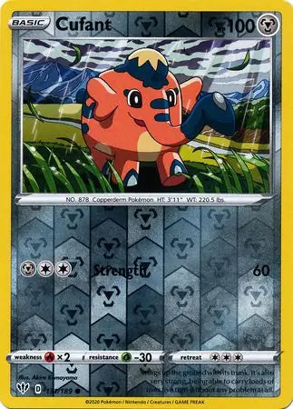 Cufant 131/189 (SWSH03: Darkness Ablaze)  - Reverse Holofoil | Good Games Morley