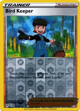 Bird Keeper 159/189 (SWSH03: Darkness Ablaze)  - Reverse Holofoil | Good Games Morley