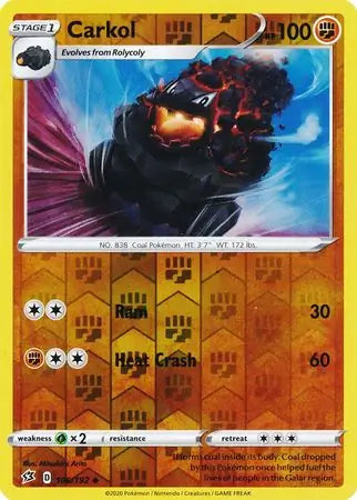 Carkol 106/192 (SWSH02: Rebel Clash)  - Reverse Holofoil | Good Games Morley