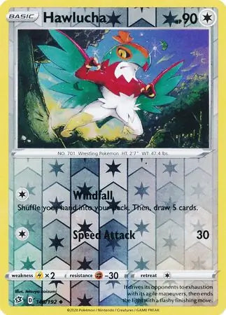 Hawlucha 148/192 (SWSH02: Rebel Clash)  - Reverse Holofoil | Good Games Morley