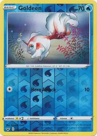 Goldeen 045/202 (SWSH01: Sword & Shield Base Set)  - Reverse Holofoil | Good Games Morley