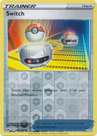 Switch 183/202 (SWSH01: Sword & Shield Base Set)  - Reverse Holofoil | Good Games Morley
