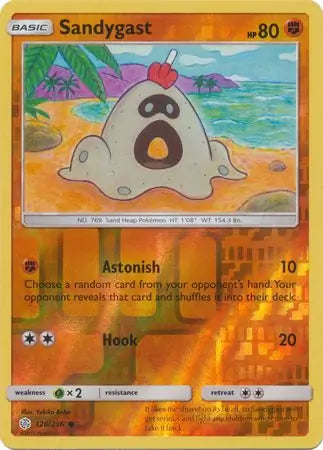 Sandygast 126/236 (SM - Cosmic Eclipse)  - Reverse Holofoil | Good Games Morley