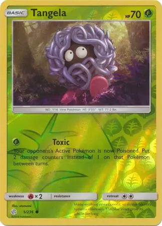 Tangela 005/236 (SM - Cosmic Eclipse)  - Reverse Holofoil | Good Games Morley