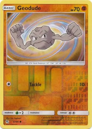 Geodude 33/68 (Hidden Fates)  - Reverse Holofoil | Good Games Morley