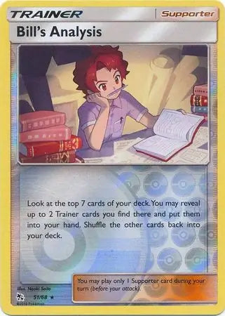 Bill's Analysis 51/68 (Hidden Fates)  - Reverse Holofoil | Good Games Morley