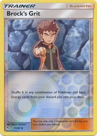 Brock's Grit 53/68 (Hidden Fates)  - Reverse Holofoil | Good Games Morley