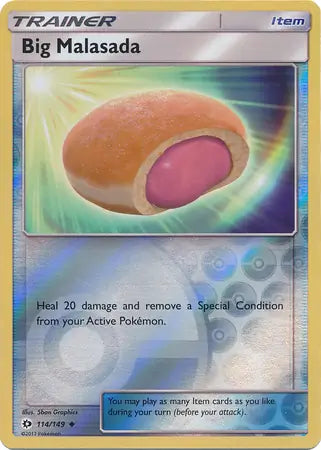 Big Malasada 114/149 (SM Base Set)  - Reverse Holofoil | Good Games Morley
