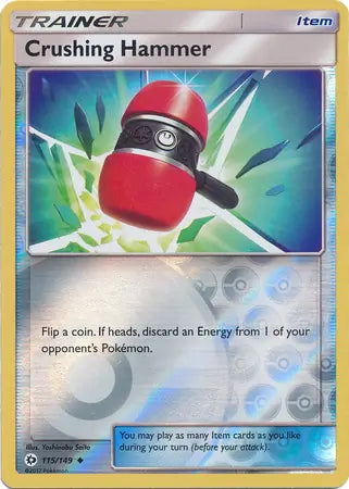 Crushing Hammer 115/149 (SM Base Set)  - Reverse Holofoil | Good Games Morley
