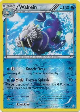 Walrein 48/160 (XY - Primal Clash)  - Reverse Holofoil | Good Games Morley