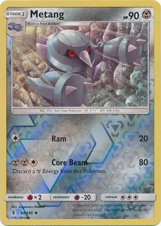 Metang 84/145 (SM - Guardians Rising)  - Reverse Holofoil | Good Games Morley