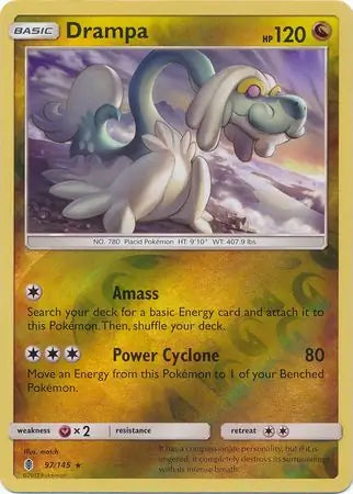 Drampa 97/145 (SM - Guardians Rising)  - Reverse Holofoil | Good Games Morley