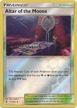 Altar of the Moone 117/145 (SM - Guardians Rising)  - Reverse Holofoil | Good Games Morley