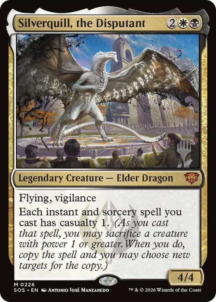 Silverquill the Disputant 226 (Promo Pack: Secrets of Strixhaven)  - Foil | Good Games Morley