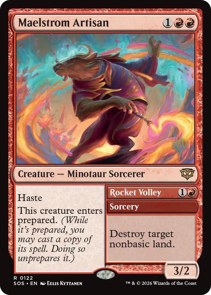 Maelstrom Artisan 122 (Promo Pack: Secrets of Strixhaven)  - Foil | Good Games Morley