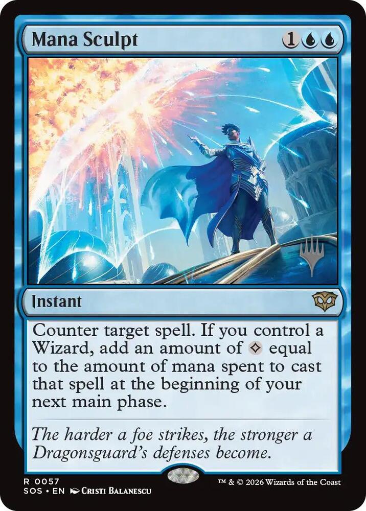 Mana Sculpt 57 (Promo Pack: Secrets of Strixhaven)  - Foil | Good Games Morley