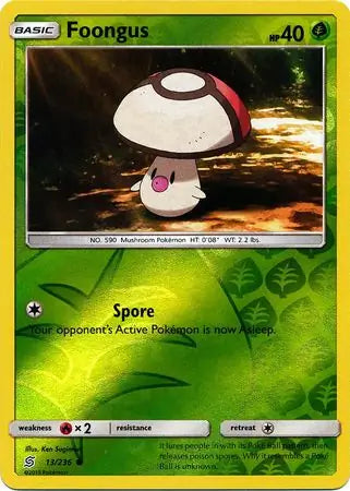 Foongus 13/236 (SM - Unified Minds)  - Reverse Holofoil | Good Games Morley