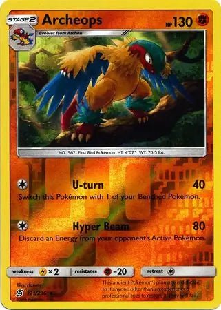 Archeops 121/236 (SM - Unified Minds)  - Reverse Holofoil | Good Games Morley