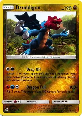 Druddigon 157/236 (SM - Unified Minds)  - Reverse Holofoil | Good Games Morley