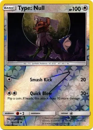 Type Null 183/236 (SM - Unified Minds)  - Reverse Holofoil | Good Games Morley