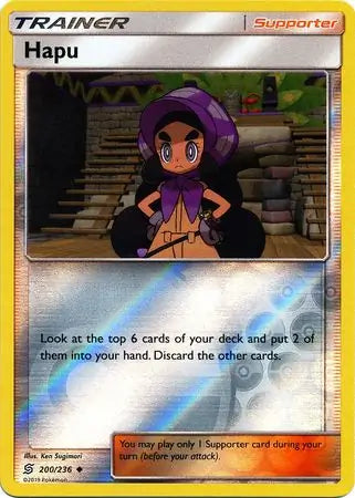 Hapu 200/236 (SM - Unified Minds)  - Reverse Holofoil | Good Games Morley