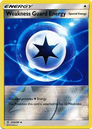Weakness Guard Energy 213/236 (SM - Unified Minds)  - Reverse Holofoil | Good Games Morley