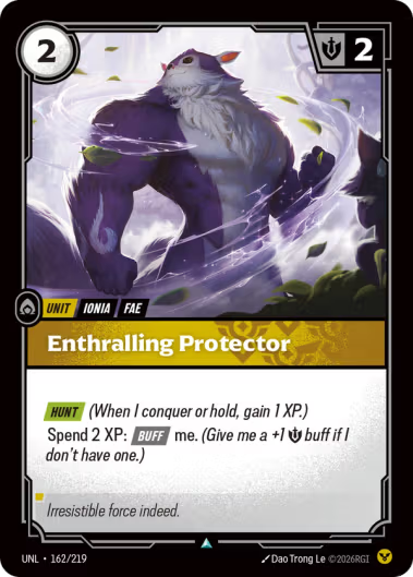 Enthralling Protector 162/219 (Unleashed)  | Good Games Morley